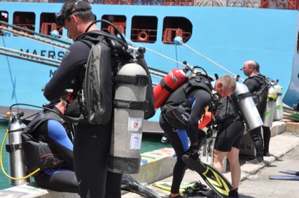 the dive team