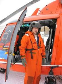 All geared up for aerials over Michigan